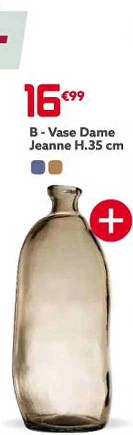 vase dame jeanne h.35 cm