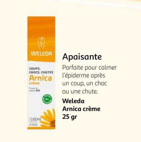 Weleda Arnica Crème 25 Gr