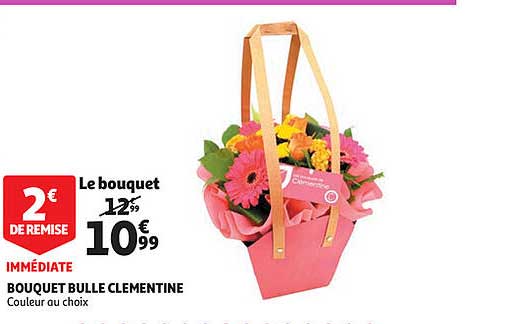 Bouquet Bulle Clémentine