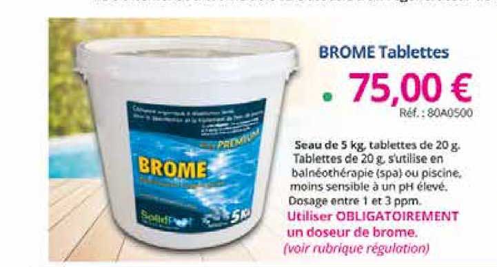 brome tablettes