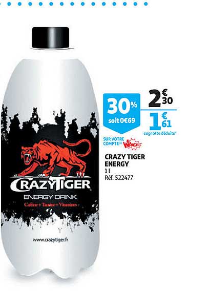 crazy tiger energy