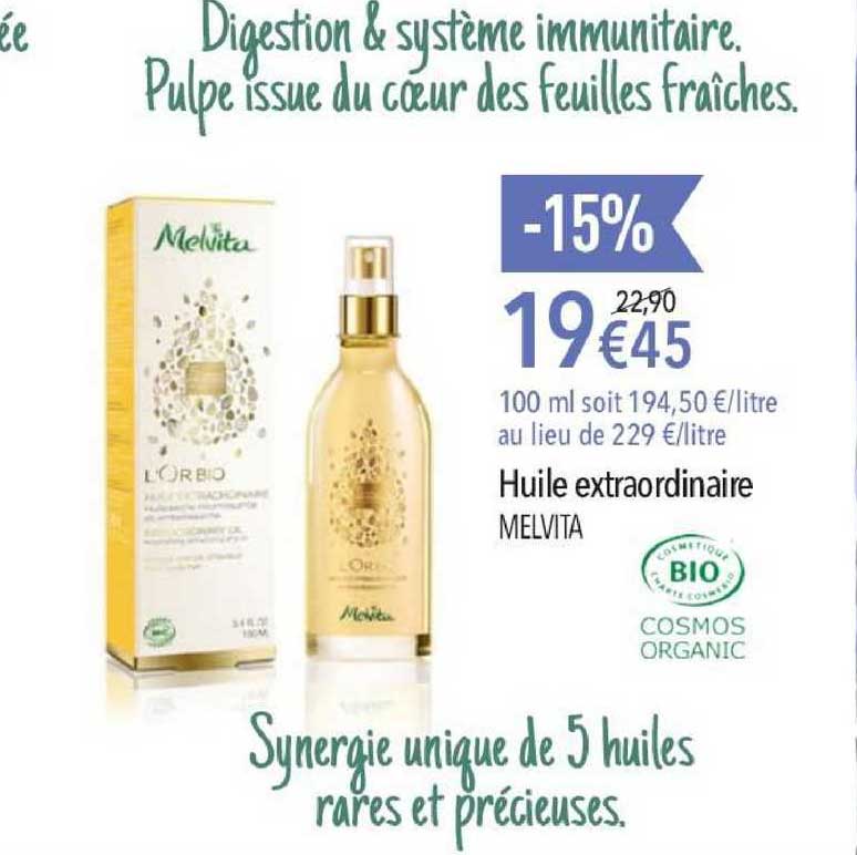 huile extraordinaire melvita