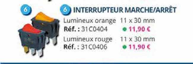 interrupteur marche-arrêt