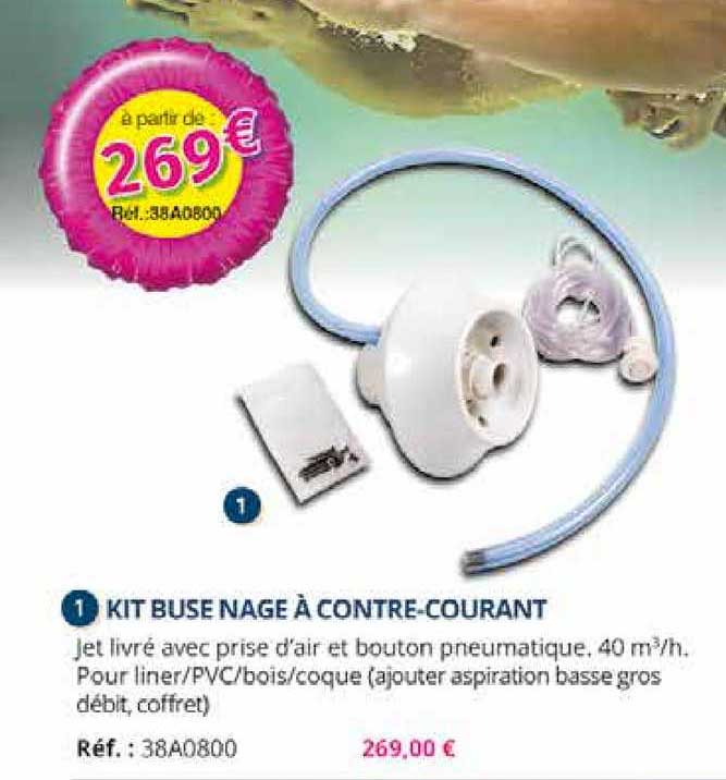 kit buse nage à contre-courant