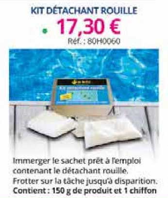 kit détachant rouille