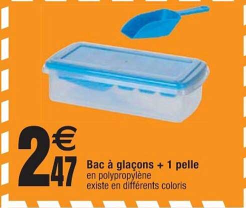 Bac à Glaçons + 1 Pelle