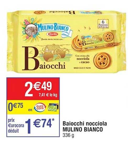baiocchi nocciola mulino bianco