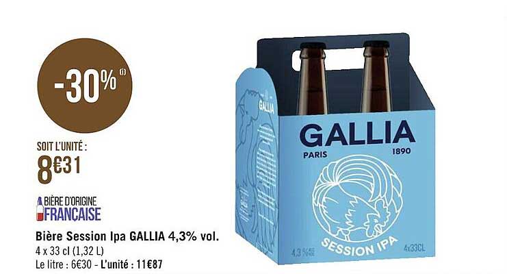 bière session ipa gallia