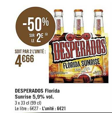 Desperados Florida Sunrise