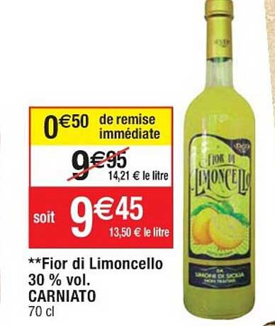 fior di limoncello carniato