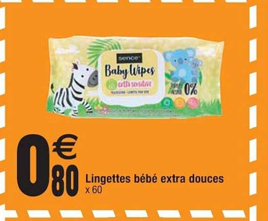 lingettes bébé extra douces