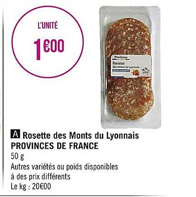 Rosette Des Monts Du Lyonnais Provinces De France