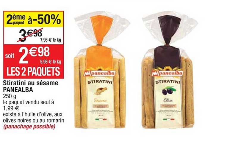 Stiratini Au Sésame Panealba