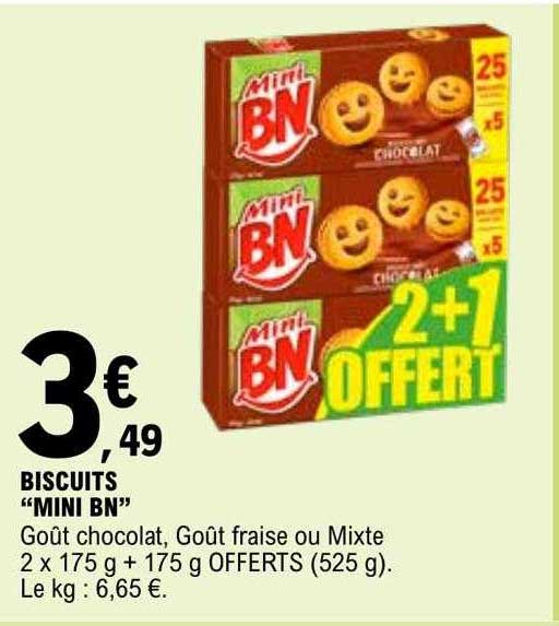 Biscuits "mini Bn"