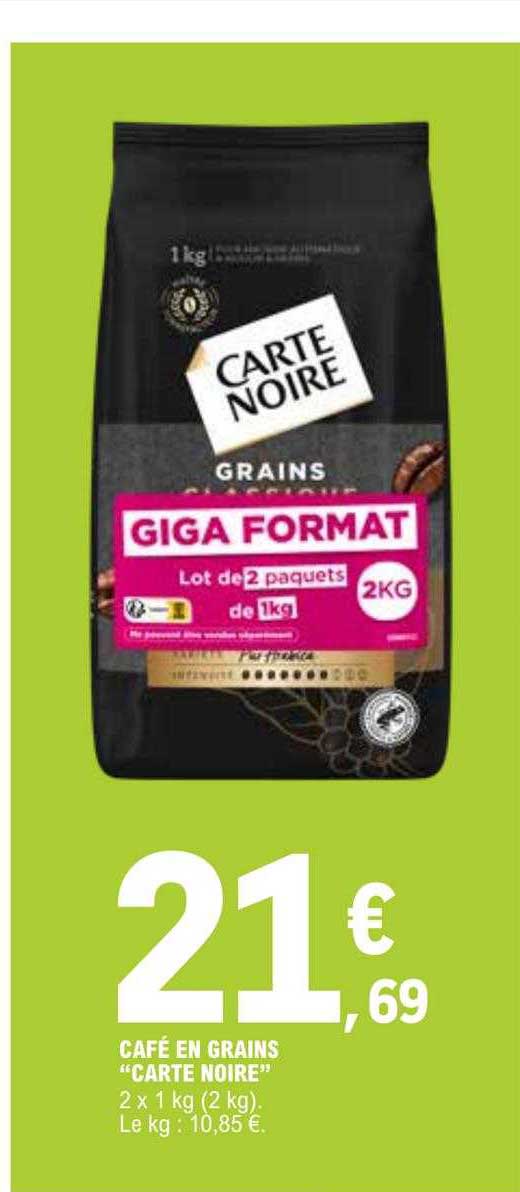 Café En Grains "carte Noire"