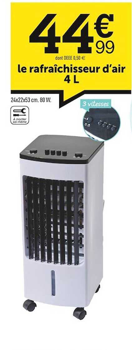 le rafraîchisseur d'air 4l