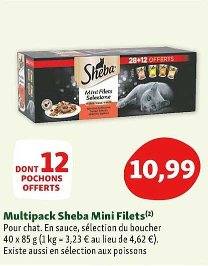 Multipack Sheba Mini Filets