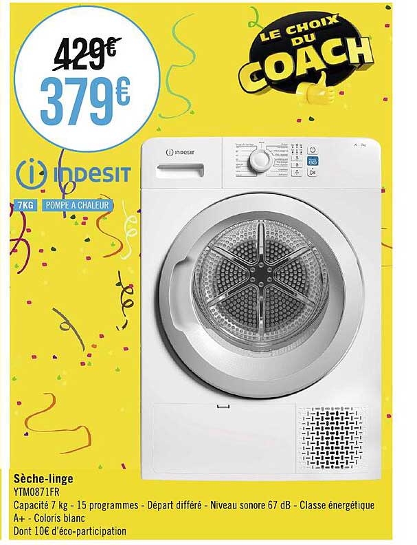 sèche-linge indesit