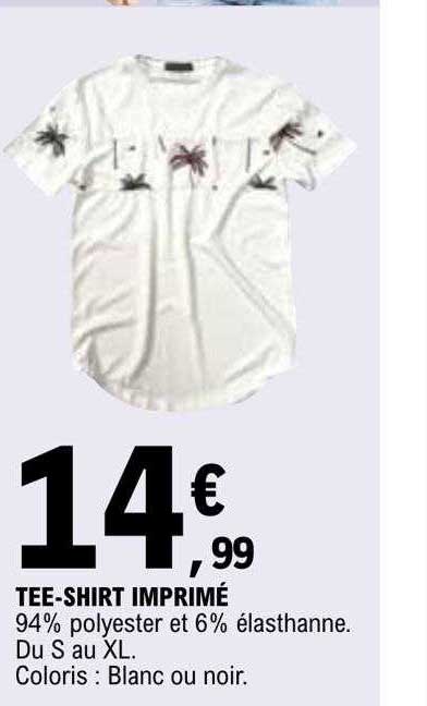 tee-shirt imprimé