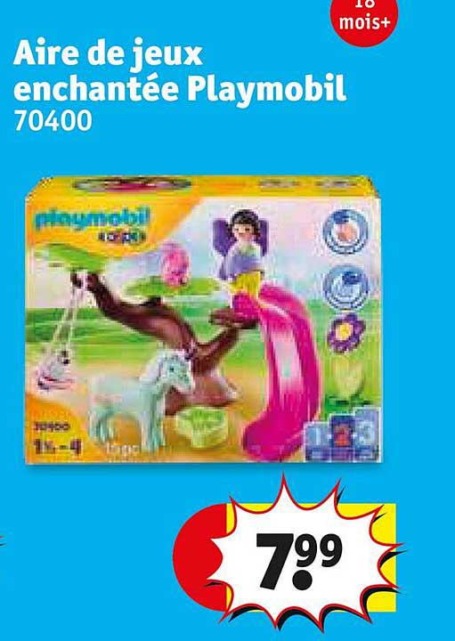 aire de jeux enchantée playmobil