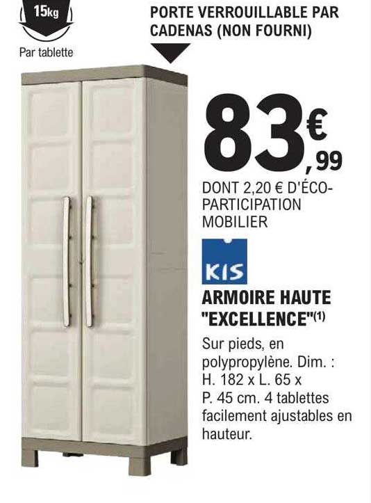Armoire Haute "excellence" Kis