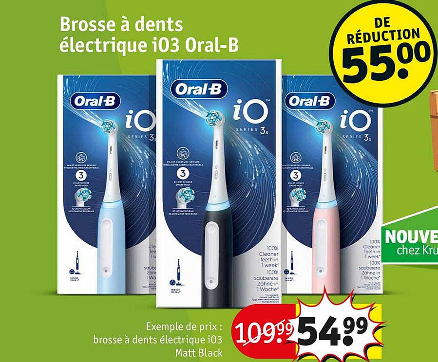 brosse à dents électrique i03 oral-b