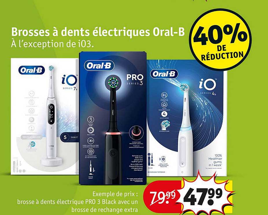 brosses à dents électriques oral-b