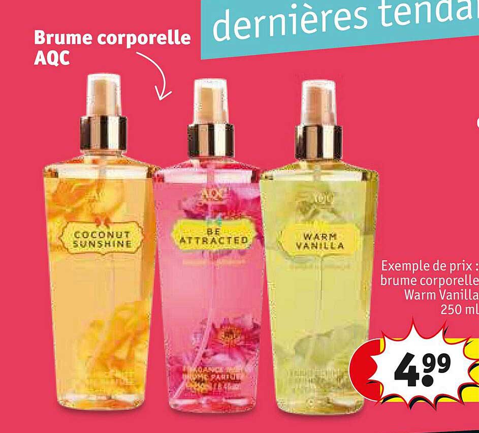 brume corporelle aqc