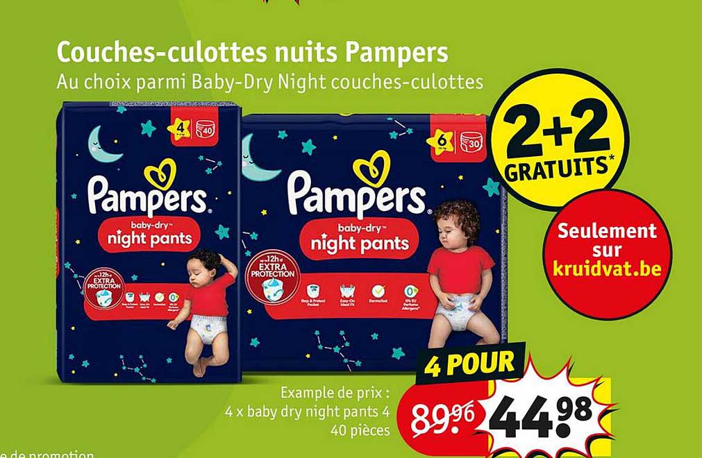 couches-culottes nuits pampers