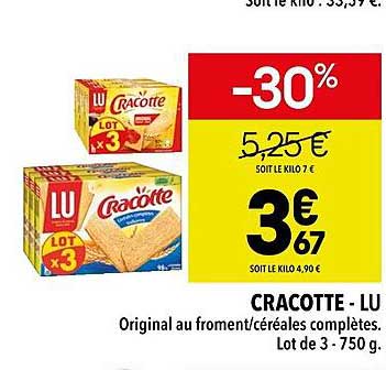 Cracotte - Lu