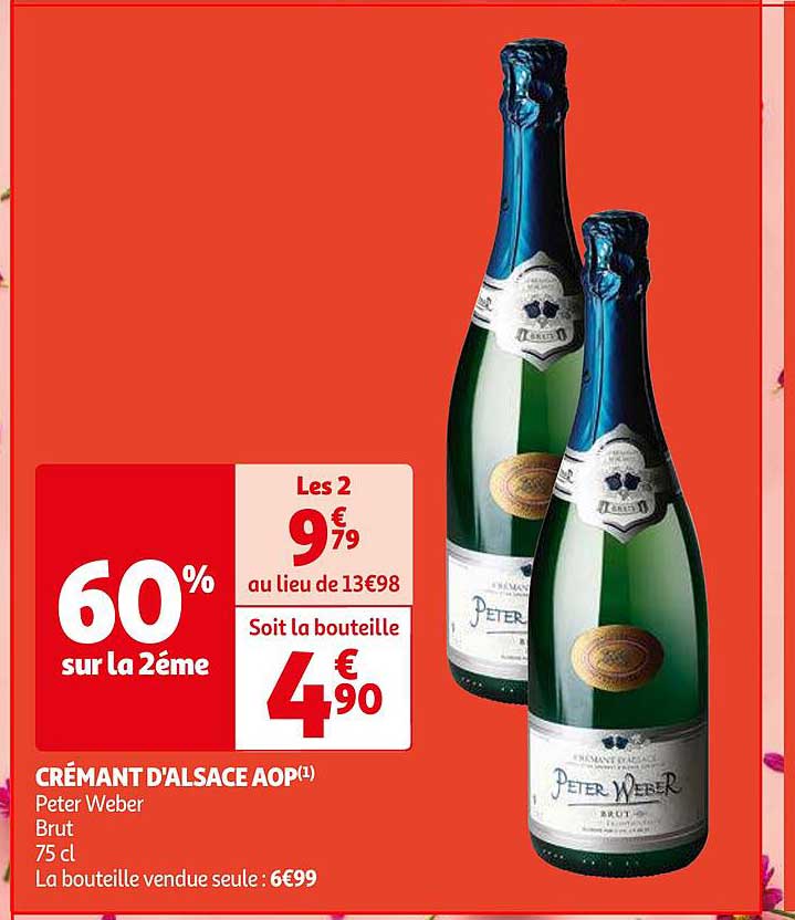 crémant d'alsace aop peter weber brut