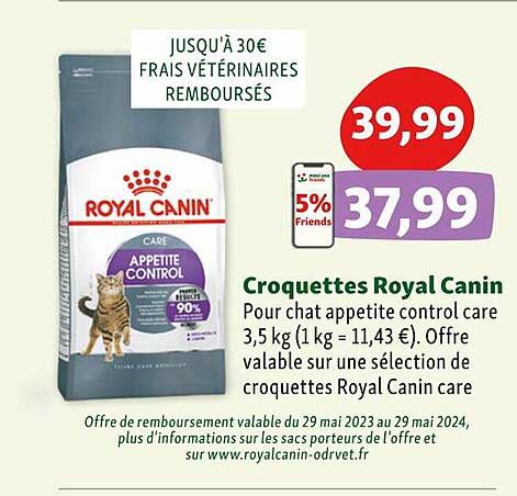 croquettes royal canin