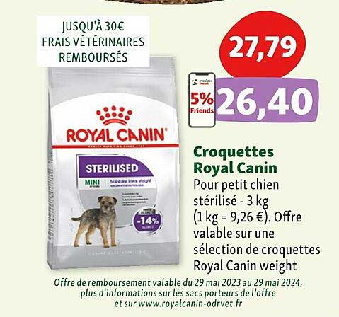 Croquettes Royal Canin