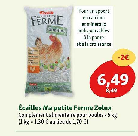 écailles ma petite ferme zolux