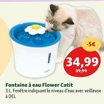 Fontaine à Eau Flower Catit