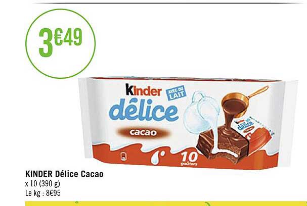 Kinder Délice Cacao
