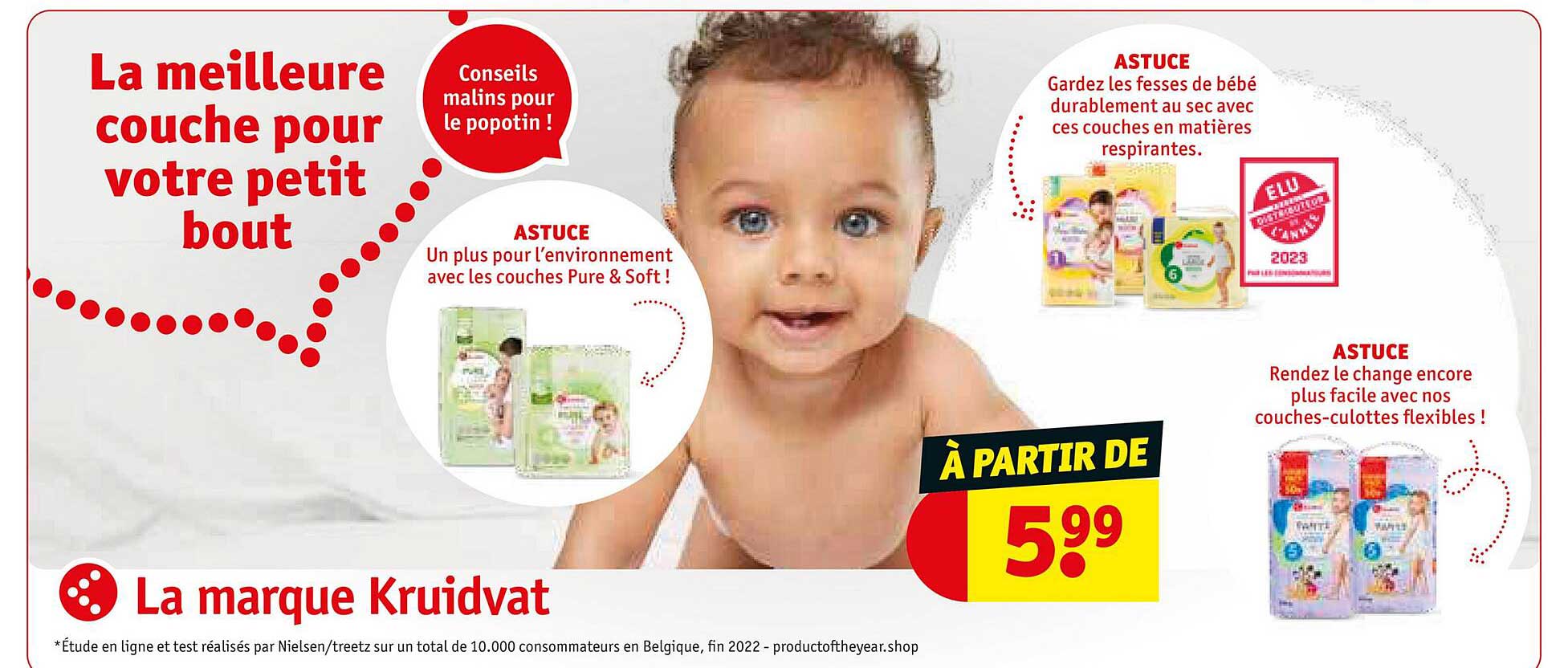 la meilleur couche pour votre petit bout