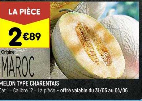 melon type charentais