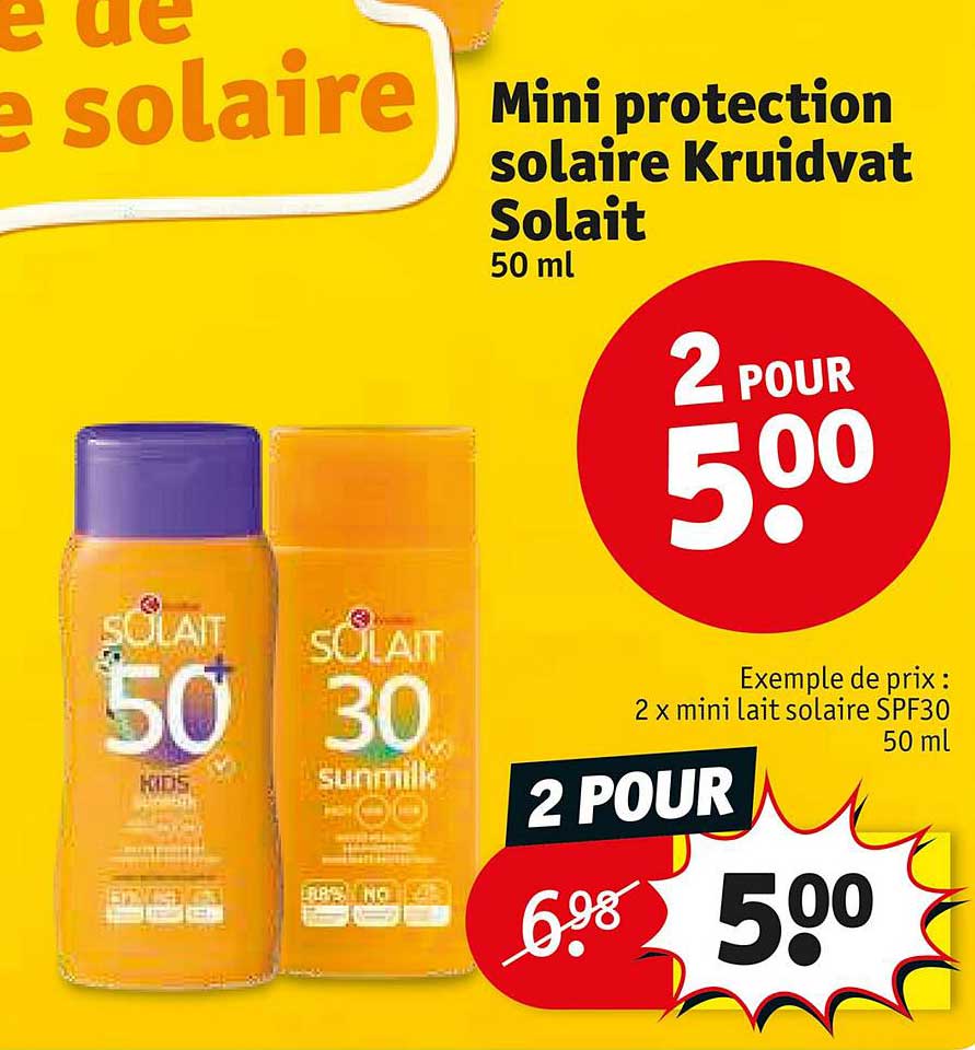 Mini Protection Solaire Kruidvat Solait