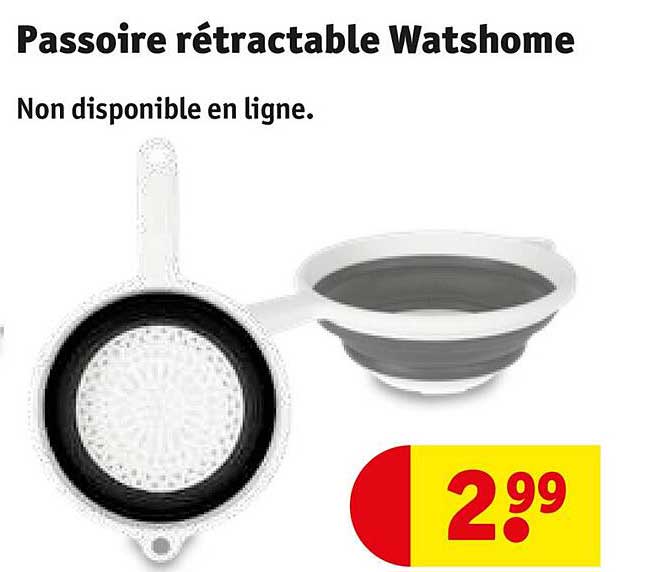 Passoire Rétractable Watshome