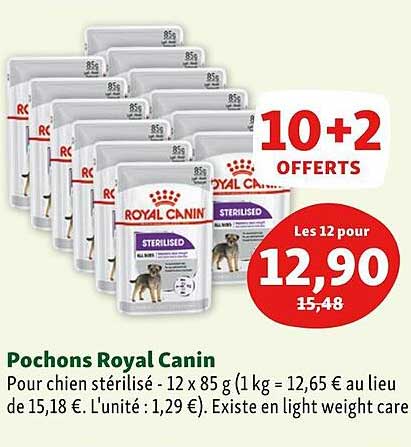 pochons royal canin