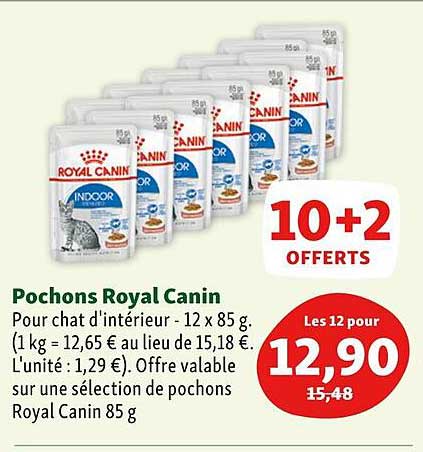 pochons royal canin