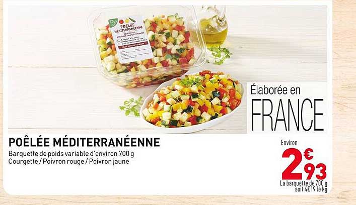 Poêlée Méditerranéenne