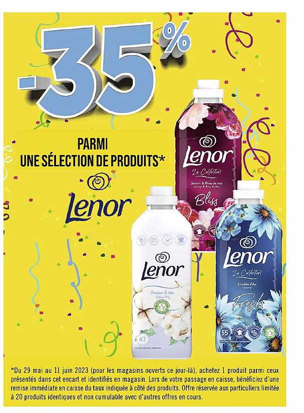 Produits Lenor