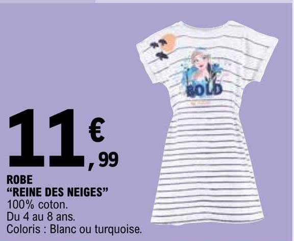 robe "reine des neiges"