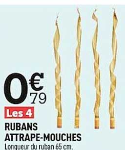 rubans attrape-mouches