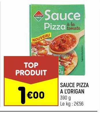 sauce pizza à l'origan