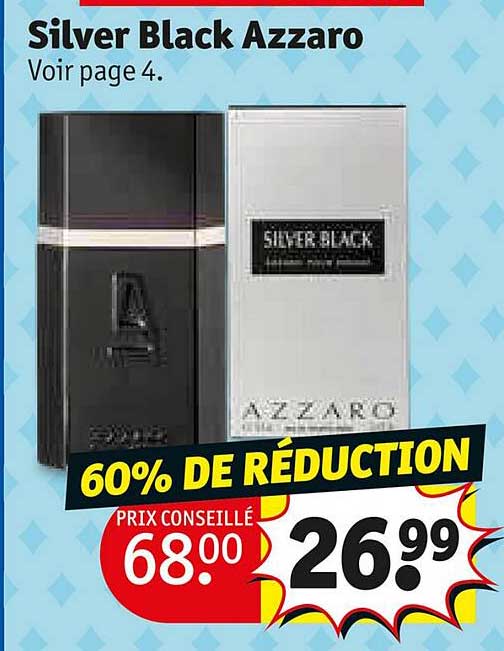 silver black azzaro