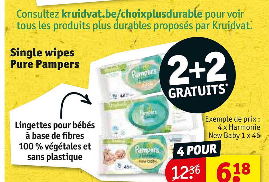 single wipes pure pampers