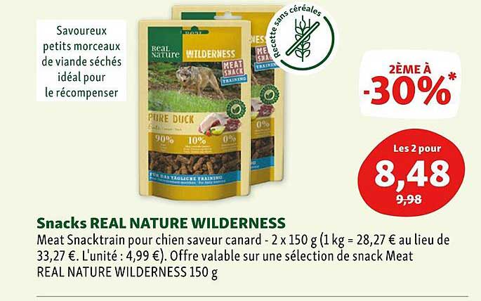 snacks real nature wilderness